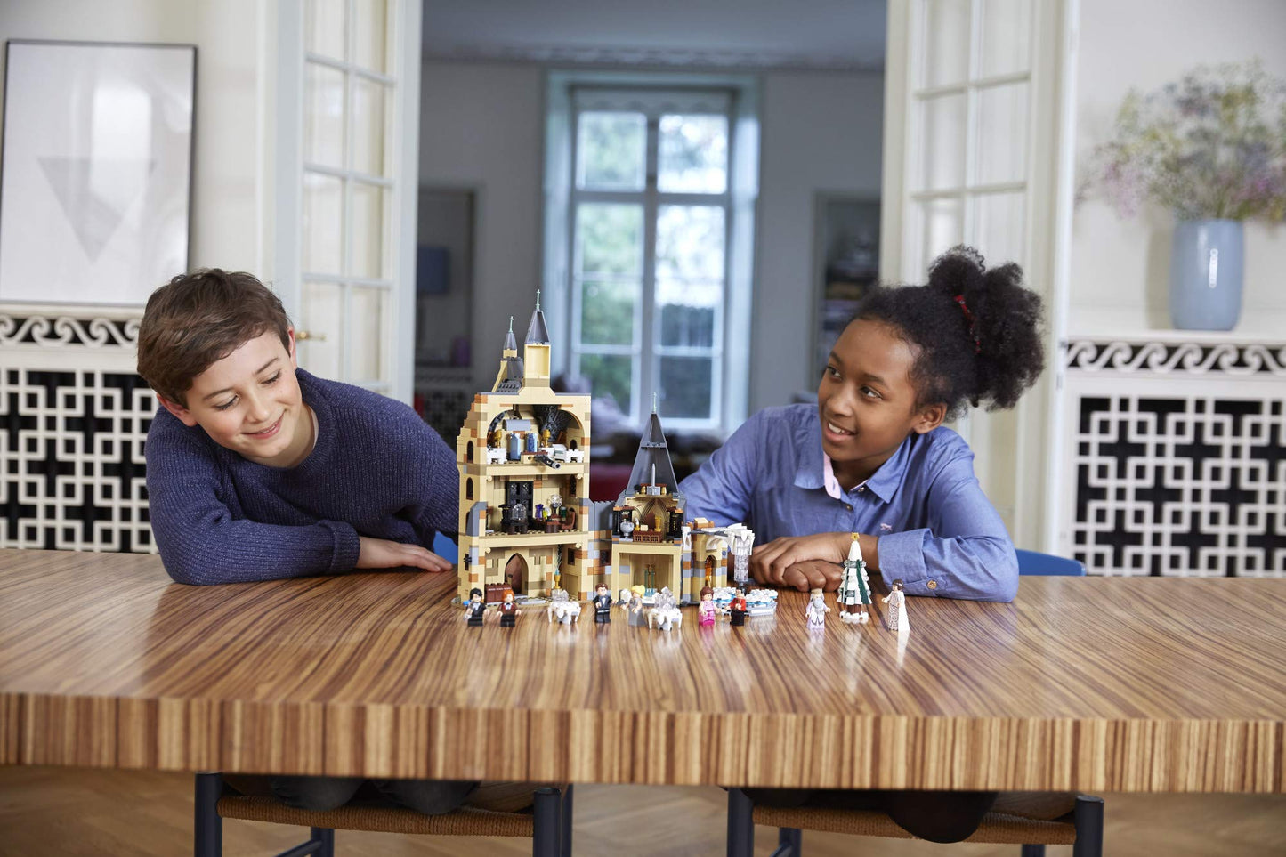 LEGO Harry Potter Hogwarts Clock Tower 75948 Build and Play Tower Set with Harry Potter Minifigures, Popular Harry Potter Gift and Playset with Ron
