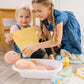 Melissa & Doug Mine to Love Deluxe Baby Care Play Set (48 Pieces - Doll + Accessories to Feed, Bathe, Change, and Cuddle)