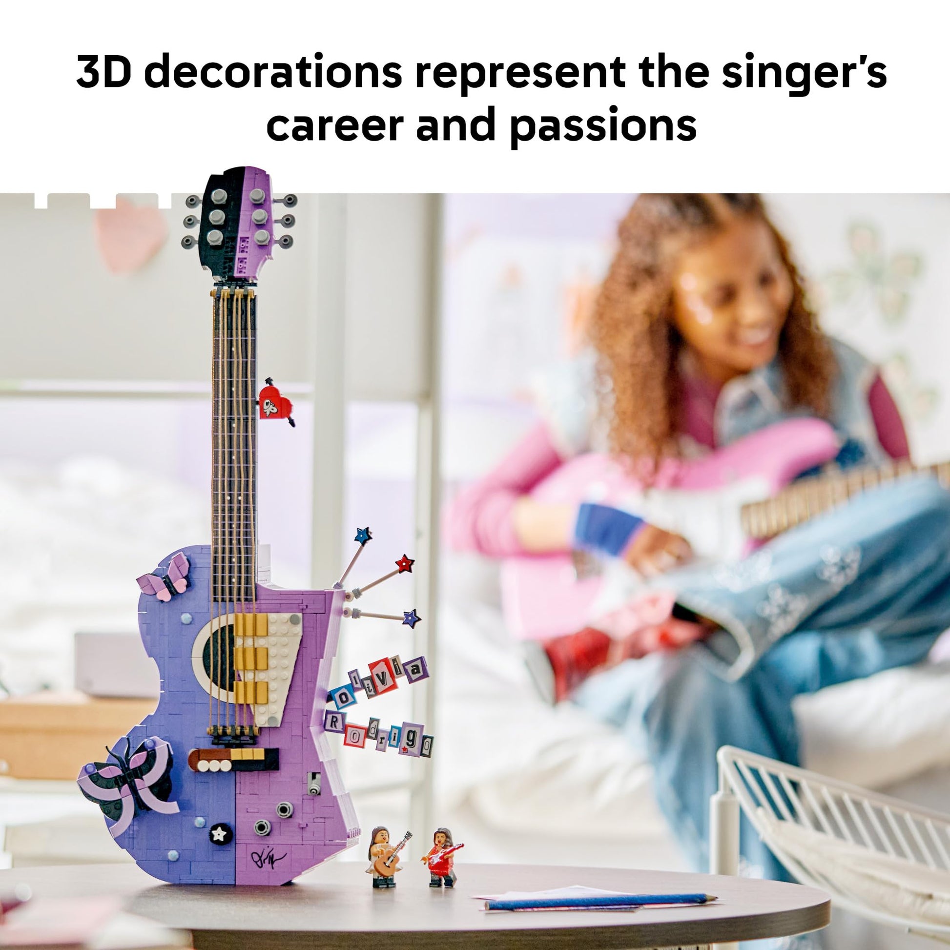 LEGO Editions Olivia Rodrigo's Dual Guitar 43031