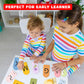 Hapinest My First ABC Alphabet Flash Cards for Baby and Toddlers, 26 Double-Sided Flashcards with Ring