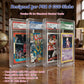 PSA Slab Display Case - 1inch Thick Acrylic Graded Card Display Case with Magnetic Lid, Clear Slab Protector Compatible with PSA & CGC, Card Slab Case