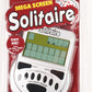 Classic Game Collection Gambling Electronic Game Pack - Mega Screen Solitaire & 7 in 1 Poker Handheld Games (Ages 156+)