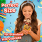 24x Curious Monkey Cupcake Toppers - Strong Picks Happy Birthday Décor, Cupcake Decorations for Kids Birthdays