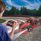 NKOK Team Sonic Racing 2.4GHz Radio Control Toy Car with Turbo Boost - Shadow the Hedgehog 602, Red, Turbo Boost Feature, Features Working Lights,