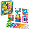 LEGO DOTS Adhesive Patches Mega Pack 41957 Arts and Crafts 5-in-1 Mosaic Making Building Kit, DIY Sticker Patches, Gift Idea for Creative Kids, Make