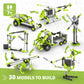 Engino Inventor - 30-IN-ONE |BUILD 30 Motorized Models | Assemble Drag Racer, Drawbridge, Truck , T-Rex, Helicopter, Elevator and so much more | STEM