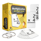 Star Right Multiplication Flash Cards - 169 Hole-Punched Math Study Multiplication Cards with 2 Binder Rings - Times Tables Practice Set for Kids Ages