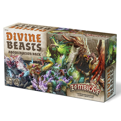 Zombicide White Death: Divine Beasts Abomination Pack - Mythical Creature Expansion, Cooperative Strategy Game with Tabletop Miniatures, Ages 14+, 1-6