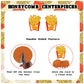 9 PCS French Fries Table Decorations Honeycomb Centerpiece, French Fries Centerpieces Table Topper for Fast Food French Fries Party Decorations