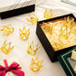 18 Pcs Mini Crown Cake Topper, Tiara Birthday Cake Toppers