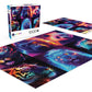 Buffalo Games - Wumples - Wumples - Neon Fauna - 1000 Piece Jigsaw Puzzle for Adults -Challenging Puzzle Perfect for Game Nights - Finished Size is