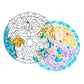 Melissa & Doug Stained Glass Made Easy Activity Kit: Mermaids - 140+ Stickers Kids Sticker Stained Glass Craft Kit; Mermaid Crafts for Kids Ages 5+