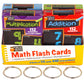 Regal Games Math Flash Cards for Multiplication, Division, Addition and Subtraction - 1st, 2nd, 3rd Grade Math & More - Flash Cards w/ 4 Binder Rings