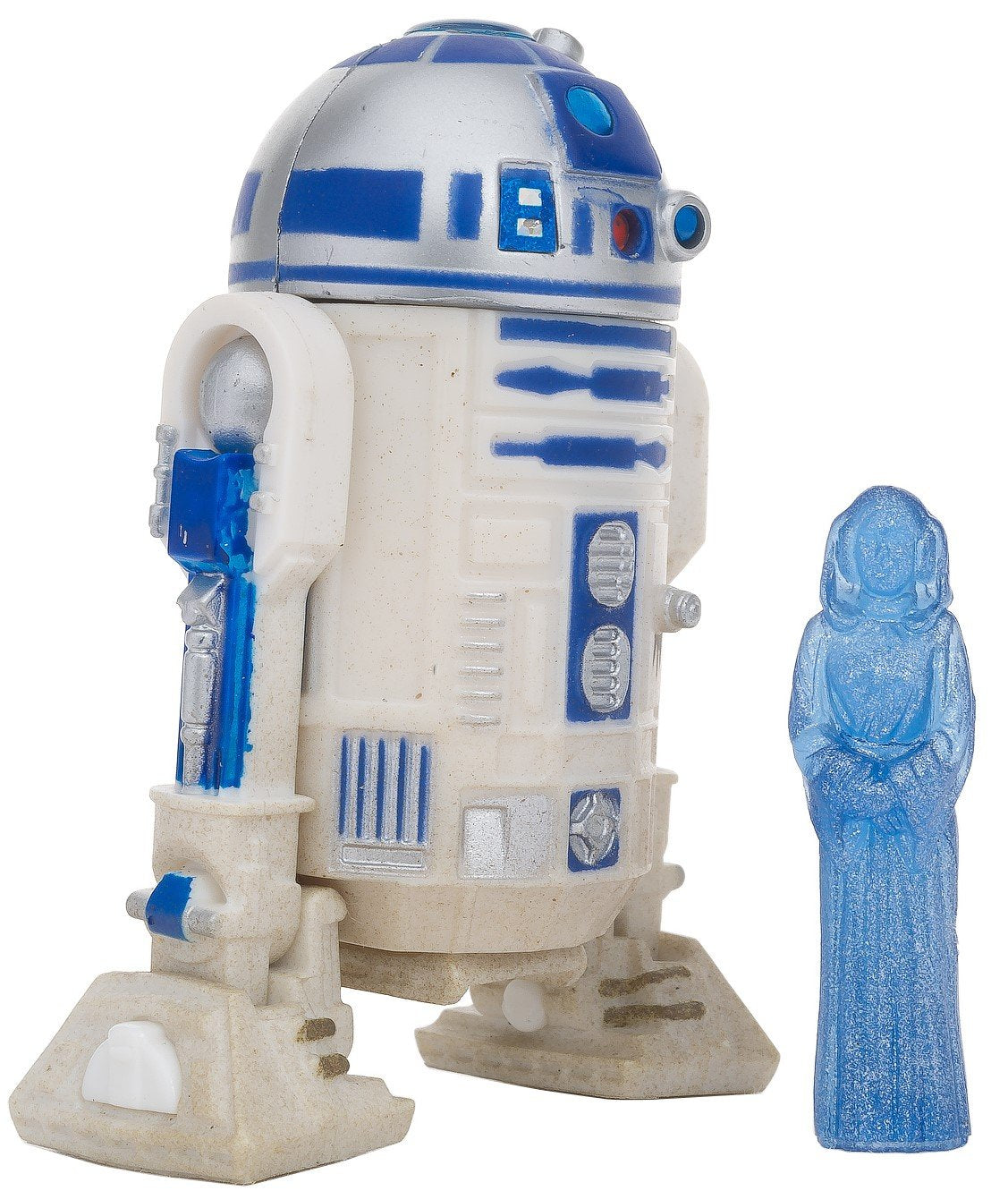 Star Wars: Power of the Force CommTech R2-D2 with Holographic Princess Leia Action Figure