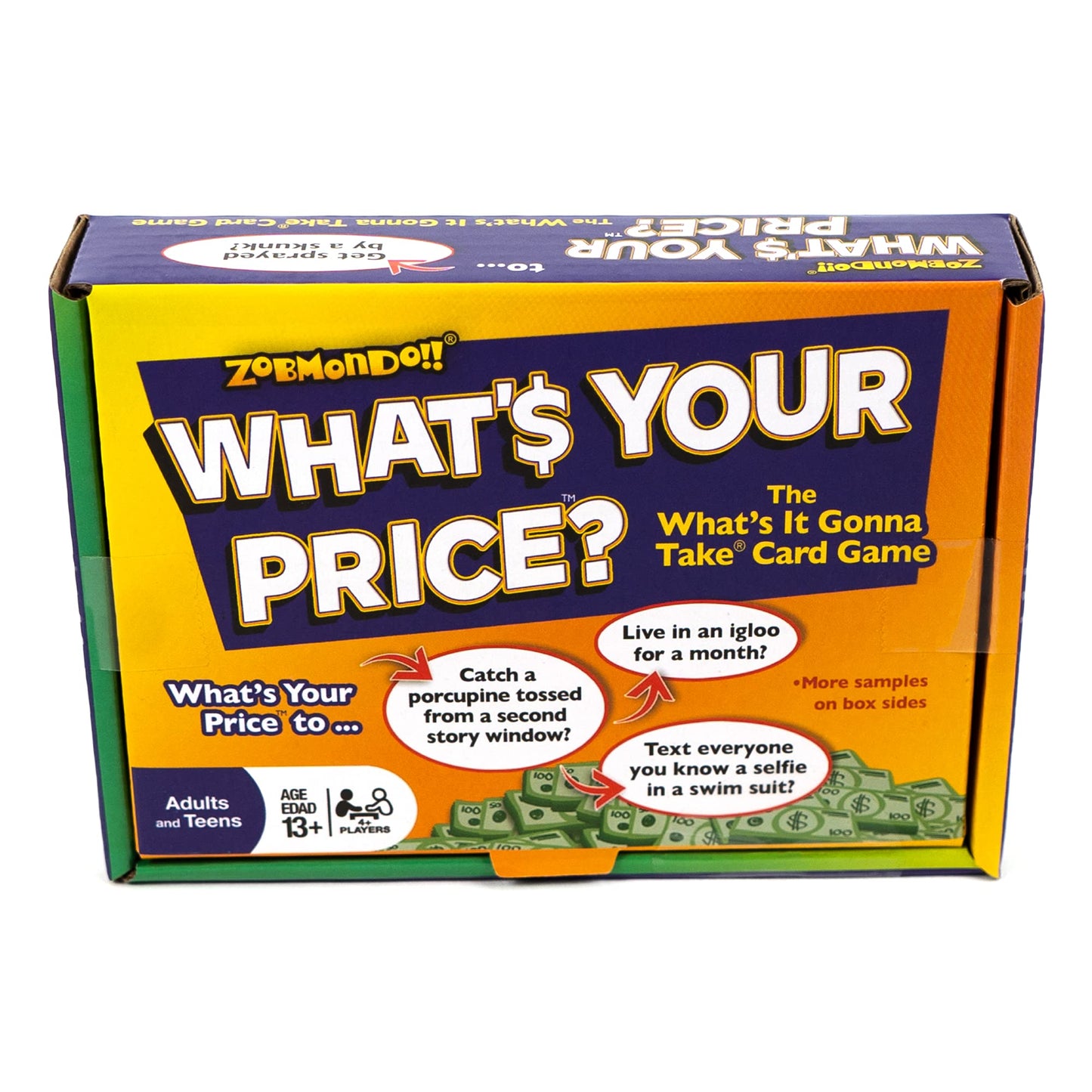 Zobmondo!! What's Your Price Card Game