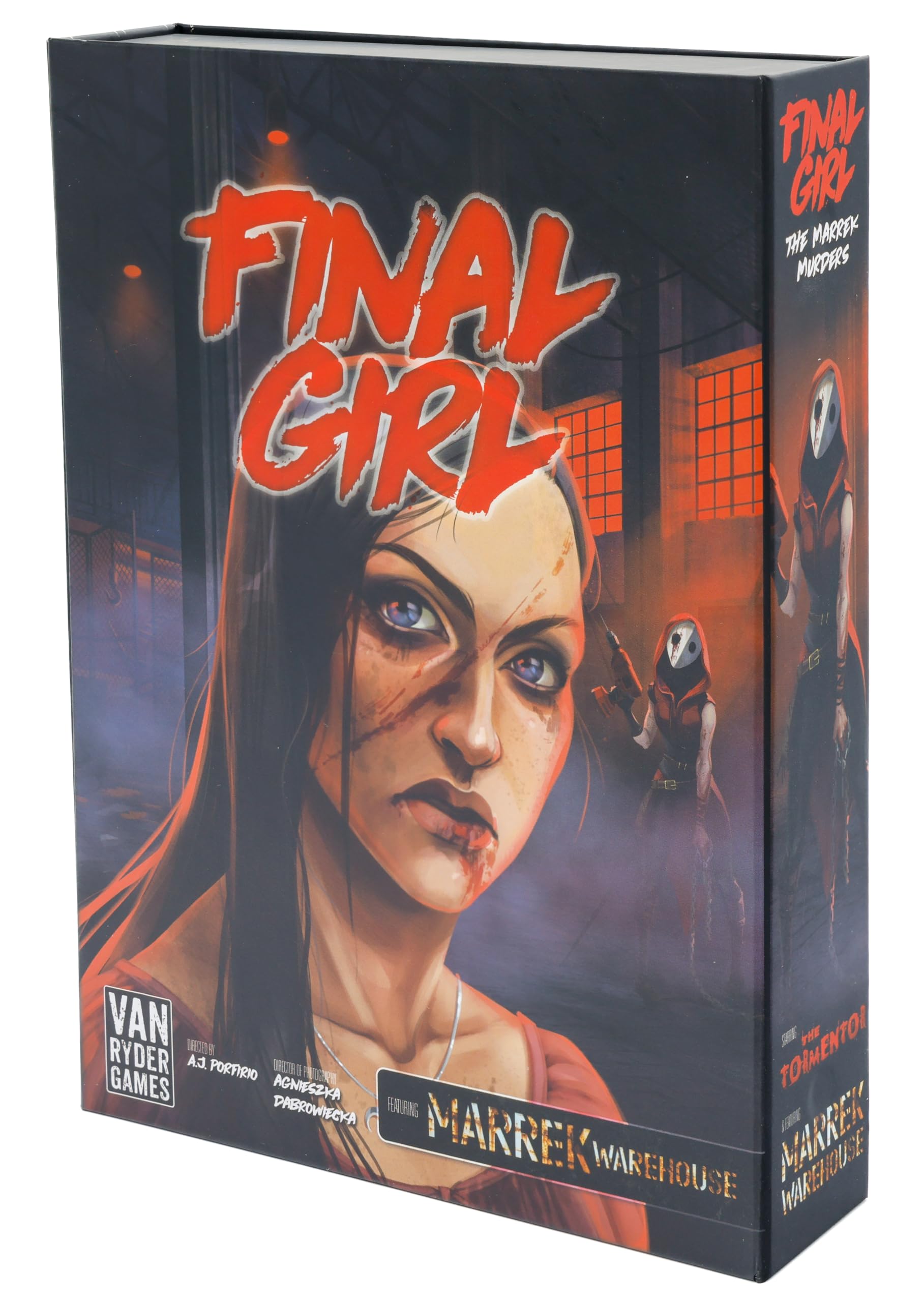 Van Ryder Games - Horror Board Game - Final Girl - The Marrek Murders - Feature Film Box - Core Box Required - 1 Player - 20-60 Minutes Gameplay