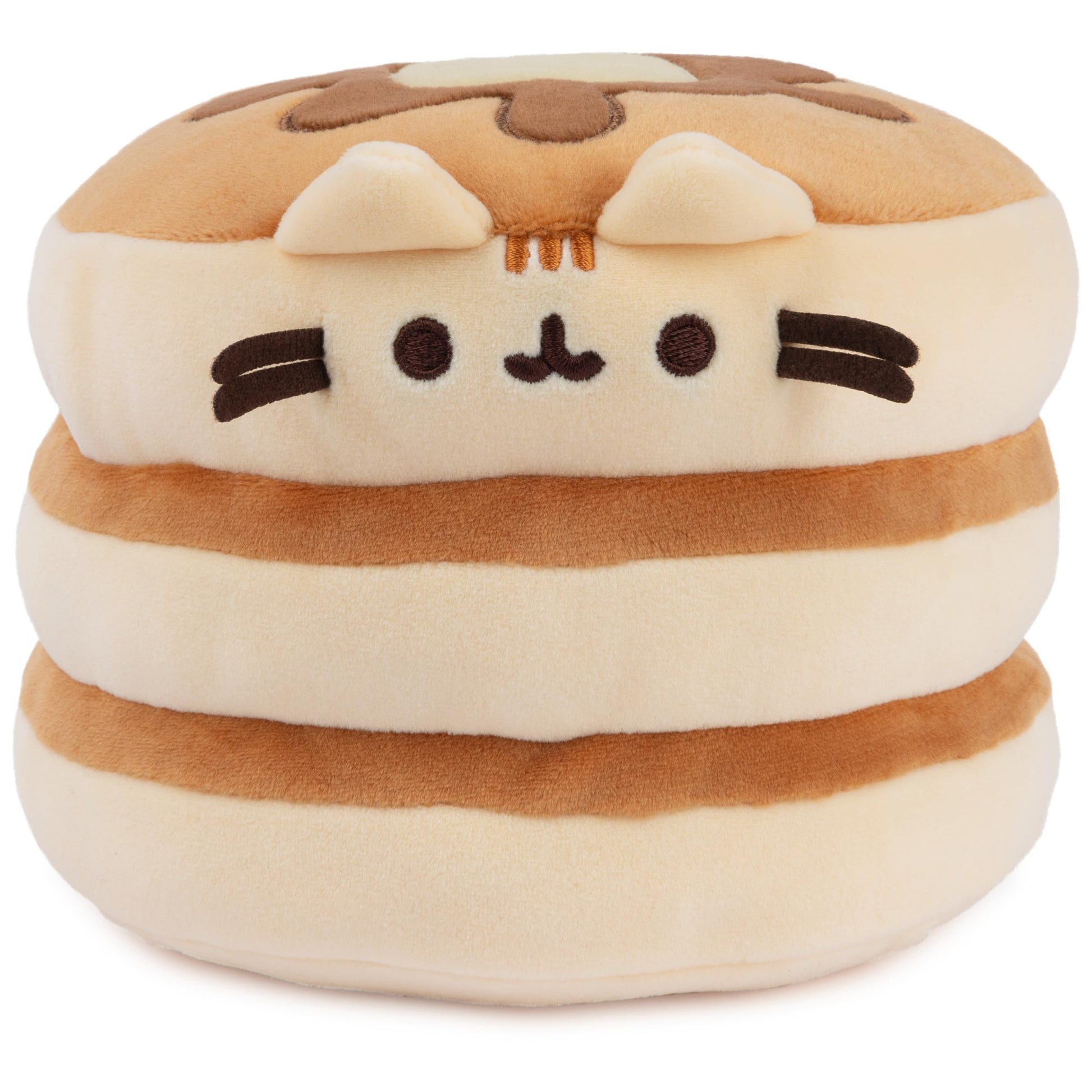 GUND Pusheen Pancakes Squisheen 6-Inch Squishy Plush Toy; Ages 8+