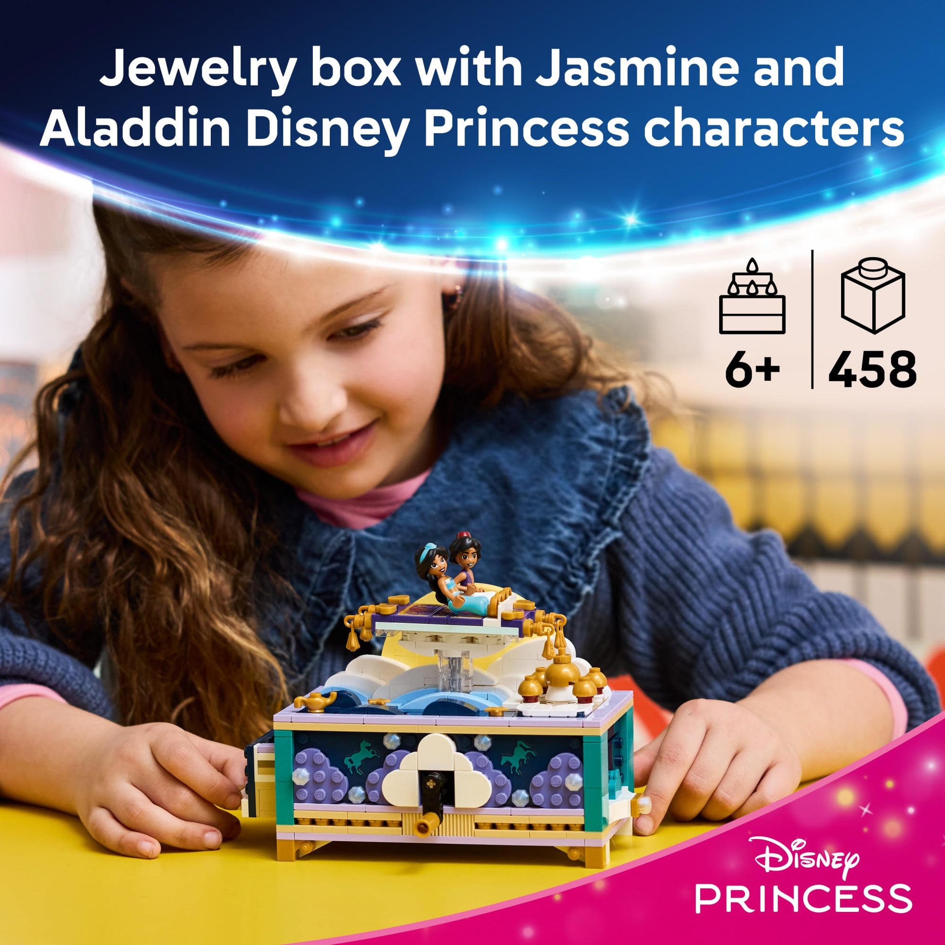LEGO Disney Princess Jasmine's Jewelry Box 43295