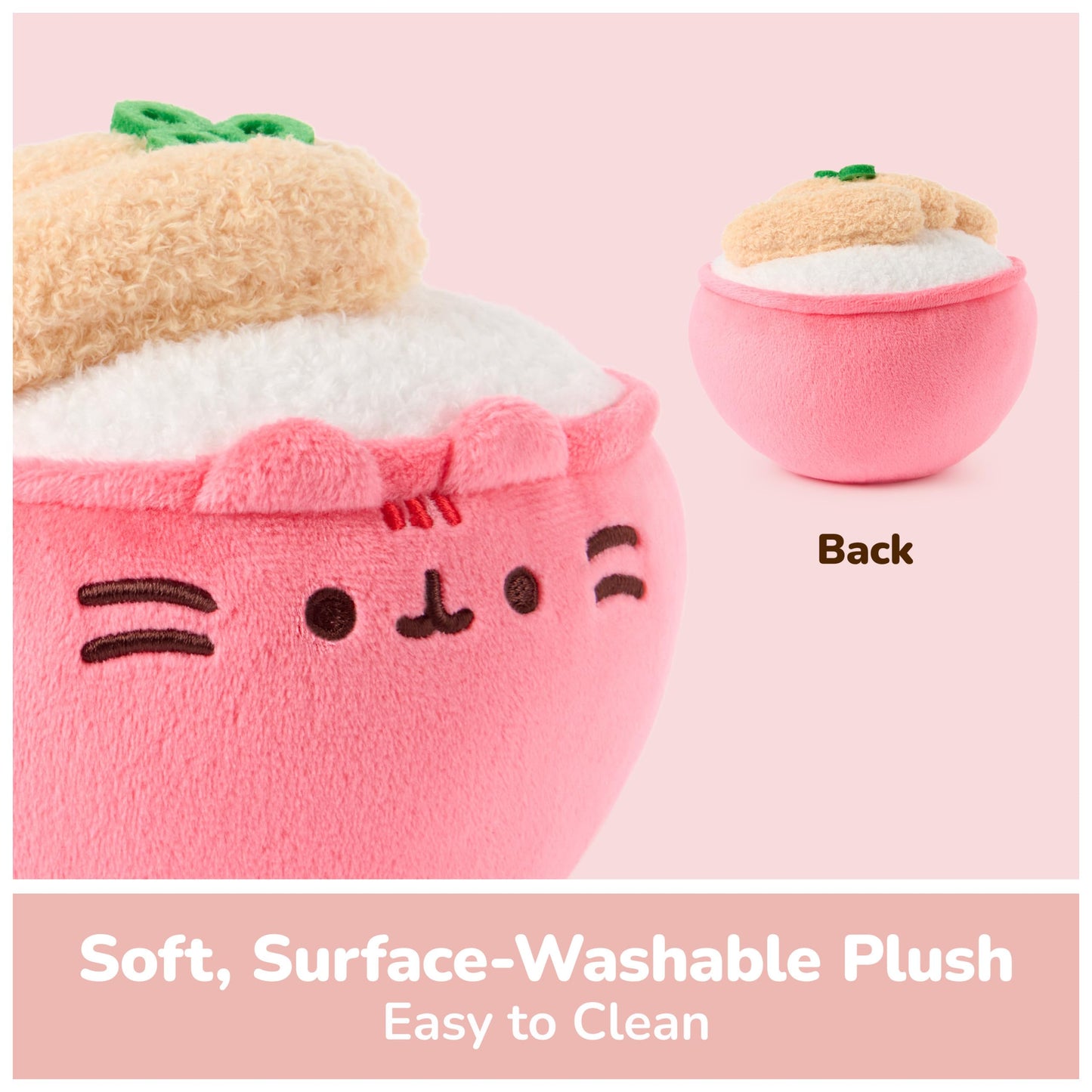 GUND Pusheen Bento Katsu Rice Bowl 6-Inch Plush Toy for Ages 8+