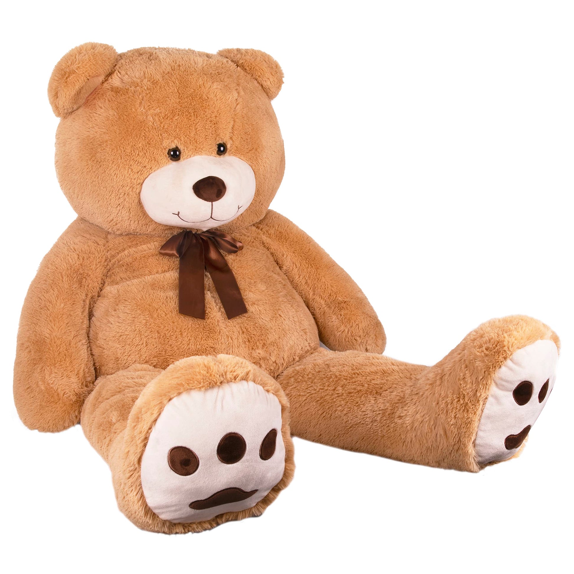 Kangaroo 5ft Giant Teddy Bear Extra Large Stuffed Animal - Giant Brown Plush Toy for Girls & Boys - Big Soft Human Size Jumbo Teddy Bear for Teens