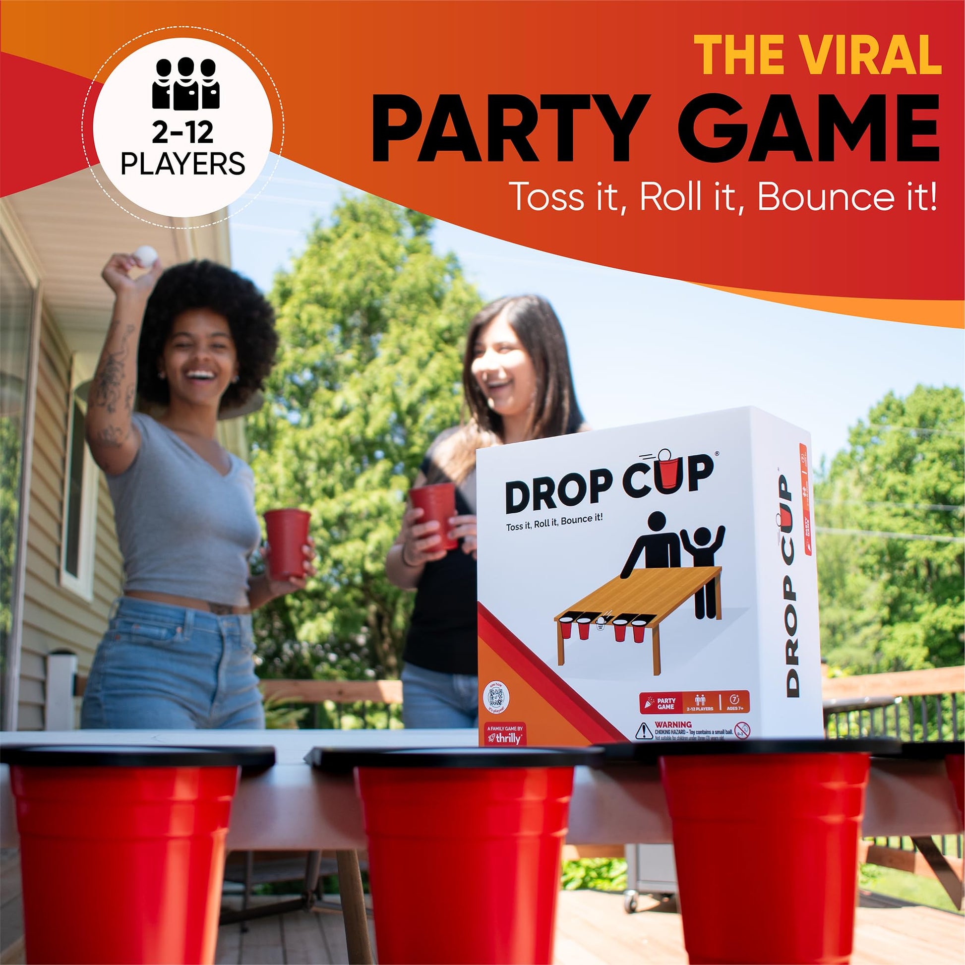 The Addictive Clip and Play Table Pong Game for All Ages - Transform Any Surface Into a Party Zone | Ideal for Family Fun, Parties, and Gifts