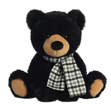 Aurora World Holiday - 12" Atticus Bear, Black
