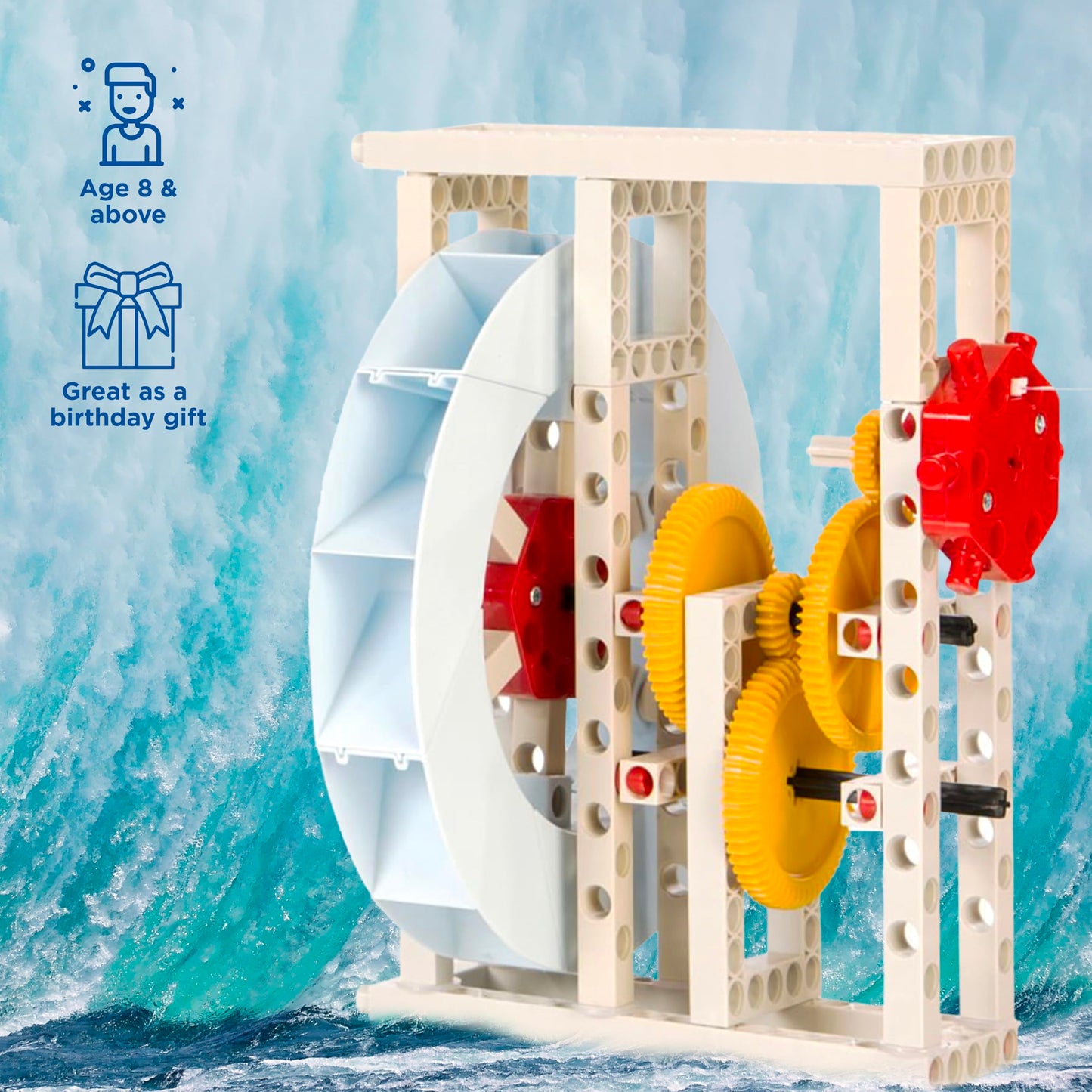 Thames & Kosmos Hydropower Science Kit | 12 Stem Experiments | Learn About Alternative & Renewable Energy, Environmental Science | Parents' Choice
