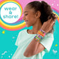 Just My Style On-The-Go Jewelry Studio - Bracelet-Making Travel Kit - DIY Bead & Braid Set for Kids Ages 6+