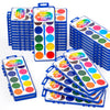 Shuttle Art 30 Pack Watercolor Paint Set Bulk, 12 Colors Watercolor Paint Set bulk with Paint Brushes for Kids and Adults, Washable Paint