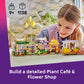 LEGO Friends Plant Café & Flower Shop Pretend Play Building Toy - Playset with 4 Minidolls and Cat Toy for Creative Storytelling - Birthday Gift Idea