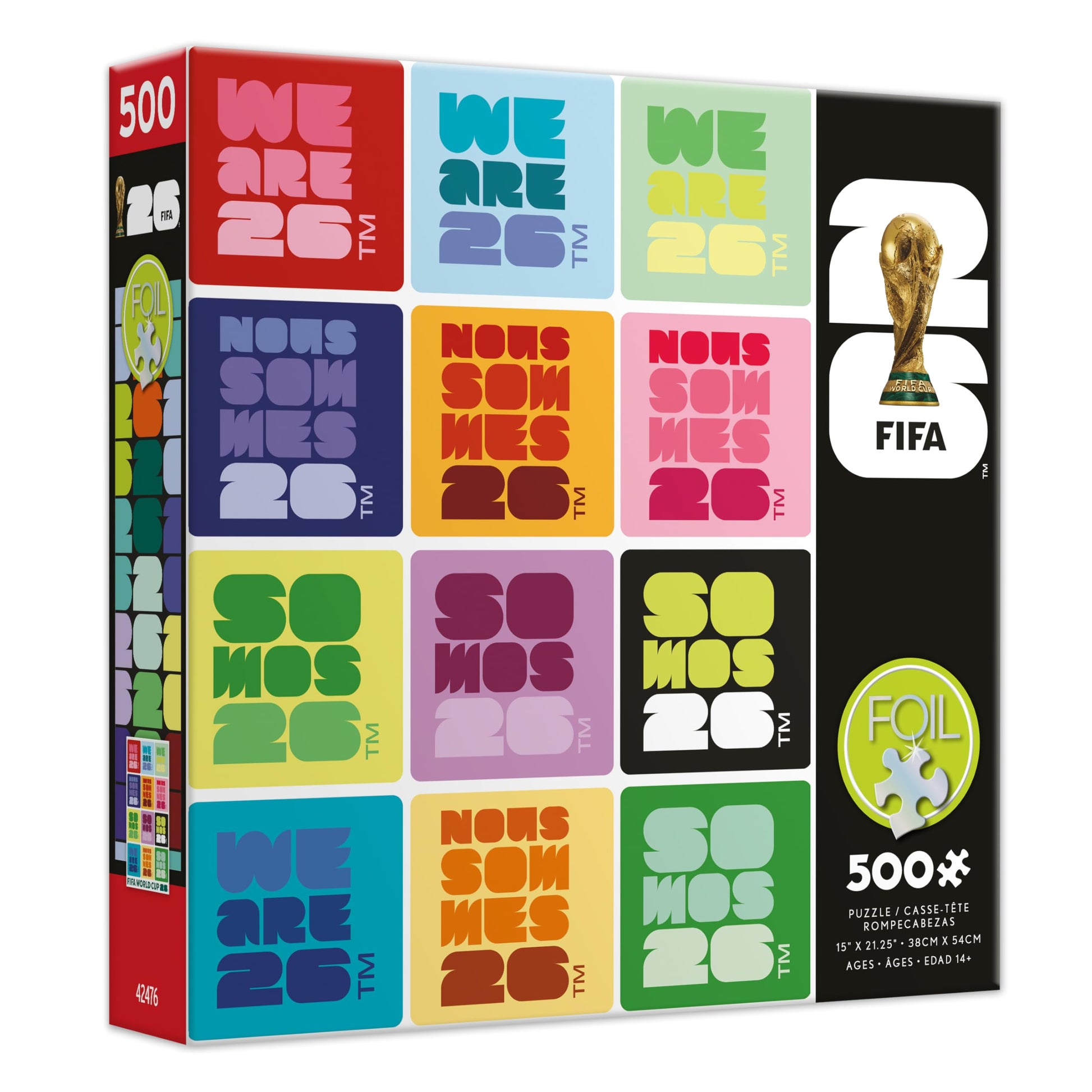 Ceaco - FIFA World Cup - 500 Piece Jigsaw Puzzle for Adults