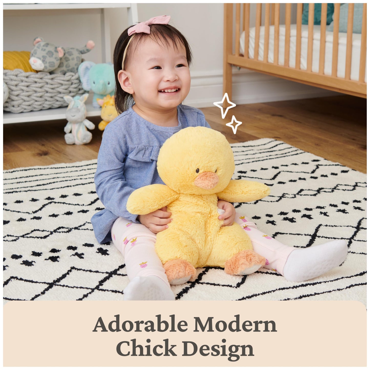 GUND Baby Oh So Snuggly Chick 12.5-Inch Plush Toy, Ages 0+