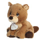 Aurora® Adorable Precious Moments™ Bizzy Beaver Stuffed Animal - Heartwarming Toy for Comforting Children - for Sentimental Gifts, Birthdays,