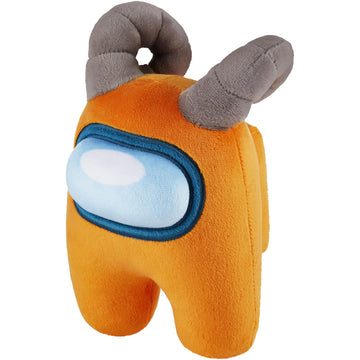 P.M.I. Plush Buddies | 8-Inch-Tall Among Us Plushie Collectibles | Playable Kids' Toys | Licensed Orange Rammed Plush