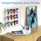 AITEE Acrylic Display Case for Mini Funko Pop Figures, Clear Wall Mounted or Desktop 3 Layer Storage Cabinet Organizer for Mini
