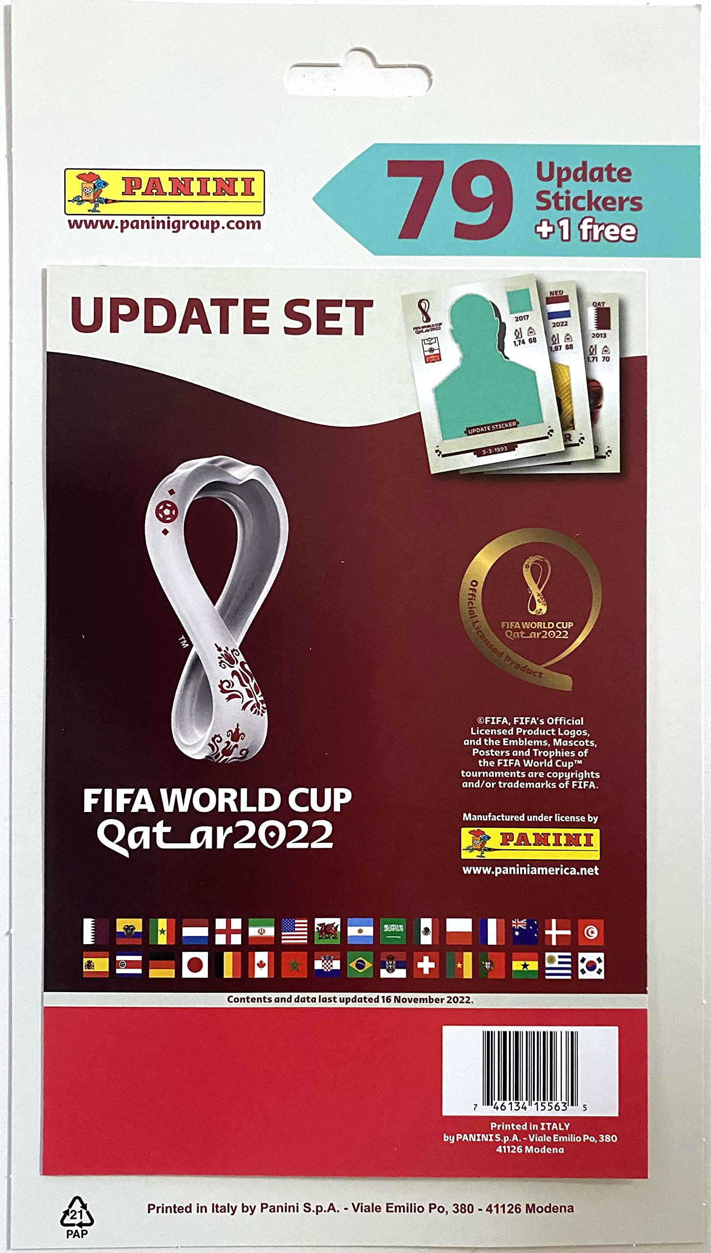 Panini FIFA World Cup Qatar 2022™ Sticker Collection - Update Set