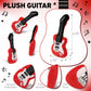 DolliBu Electric Guitar Stuffed Plush - Cute Super Soft Musical Instrument for Kids and Babies, Boy and Girls Guitar Toy - 6 Inch