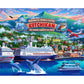 Boardwalk Ketchikan 210 Piece Personal Puzzle, Jigsaw Puzzles with Premium Box, Alaska Gifts for Adults, 6"x8"