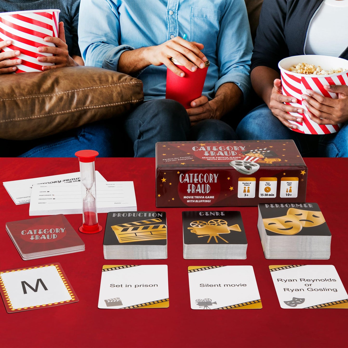 Better Dweller Category Fraud The Movie Trivia Game with Bluffing for Cinephiles - 200 Cards, Unlimited Combinations - Never Run Out of Questions