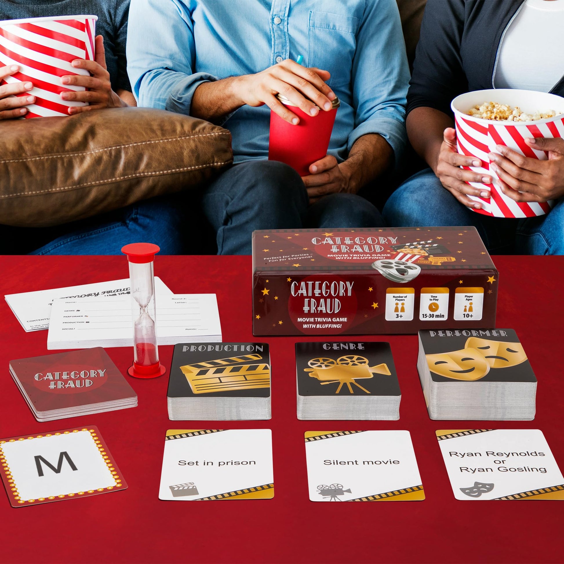 Better Dweller Category Fraud The Movie Trivia Game with Bluffing for Cinephiles - 200 Cards, Unlimited Combinations - Never Run Out of Questions