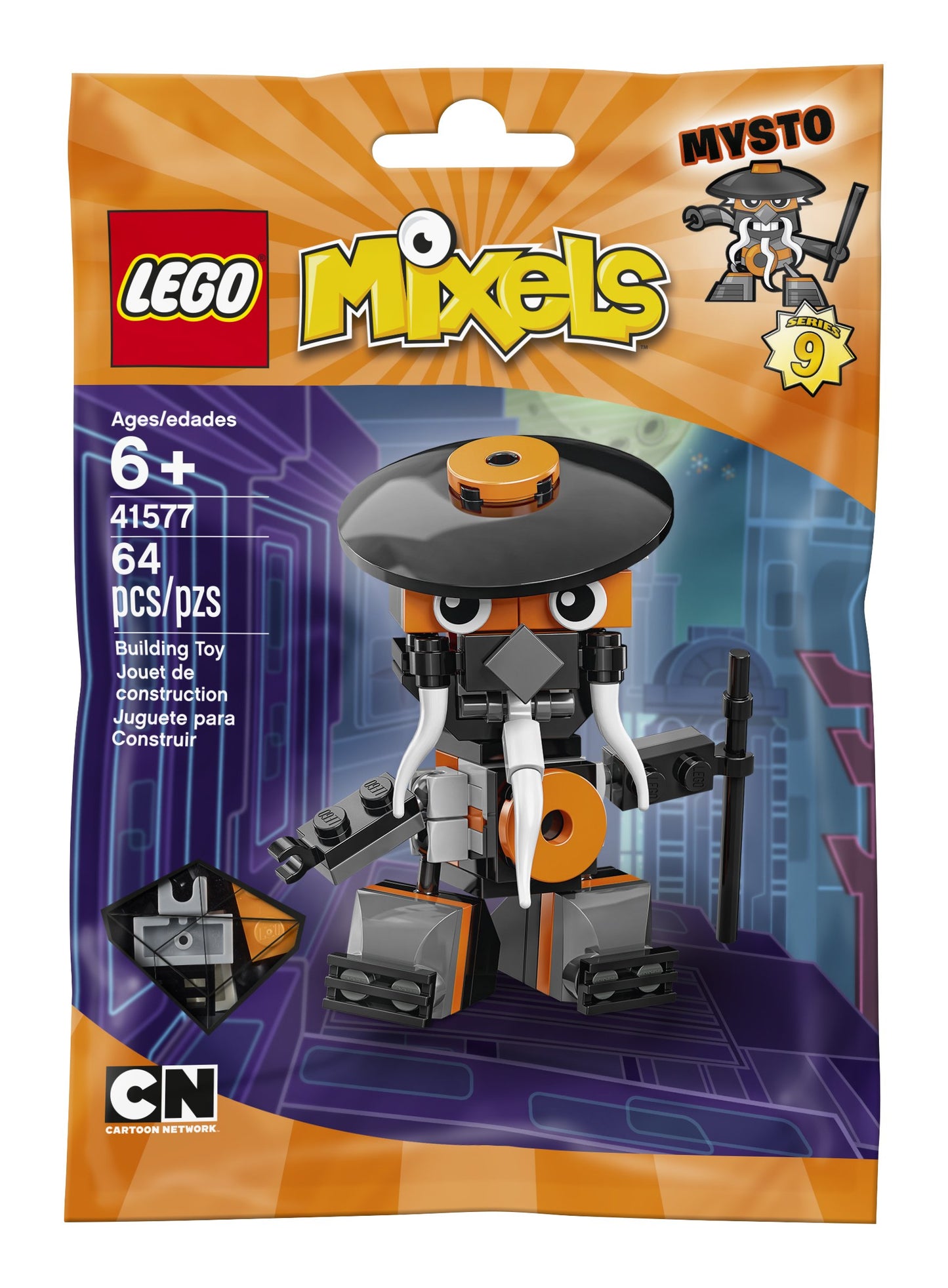 LEGO Mixels 41577 Mysto Building Kit (64 Piece)