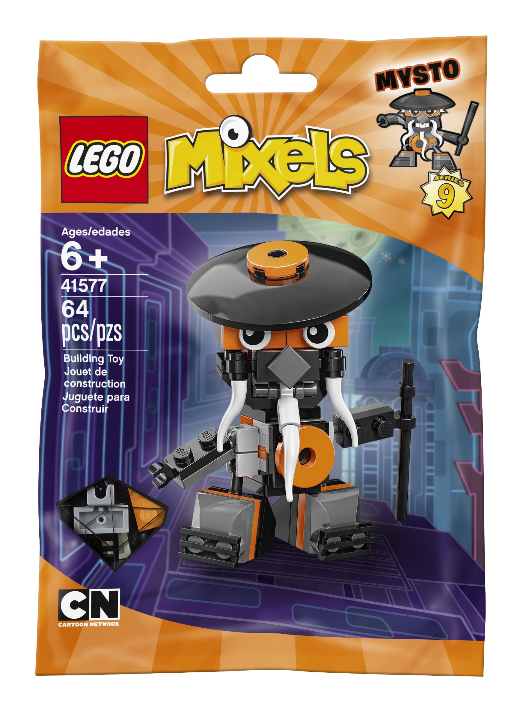 LEGO Mixels 41577 Mysto Building Kit (64 Piece)