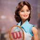 Barbie Inspiring Women Series Billie Jean King Collectible Doll, Approx. 12-in, Wearing Tennis Dress and Accessories, with Doll Stand and Certificate