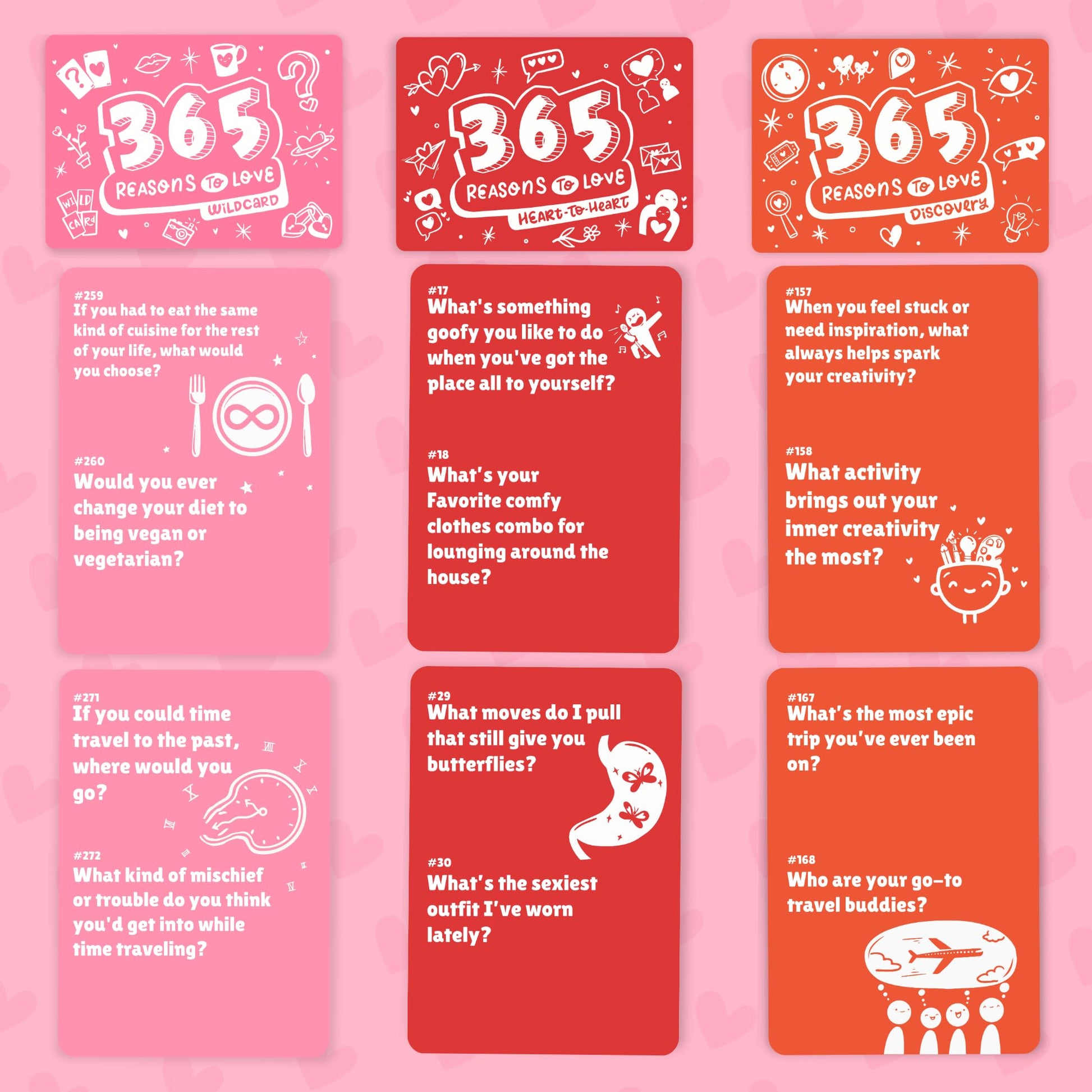 Good Egg Greetings Conversation Cards for Couples - Couples Games - 365 Romantic Icebreaker Questions for Strengthening Your Relationship - Date Night