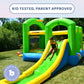 Bounceland Bounce 'N Splash Island Wet or Dry Inflatable Bouncer or Water Slide All in one, Large Pool, Fun Bouncing Area with Basketball Hoop, Long