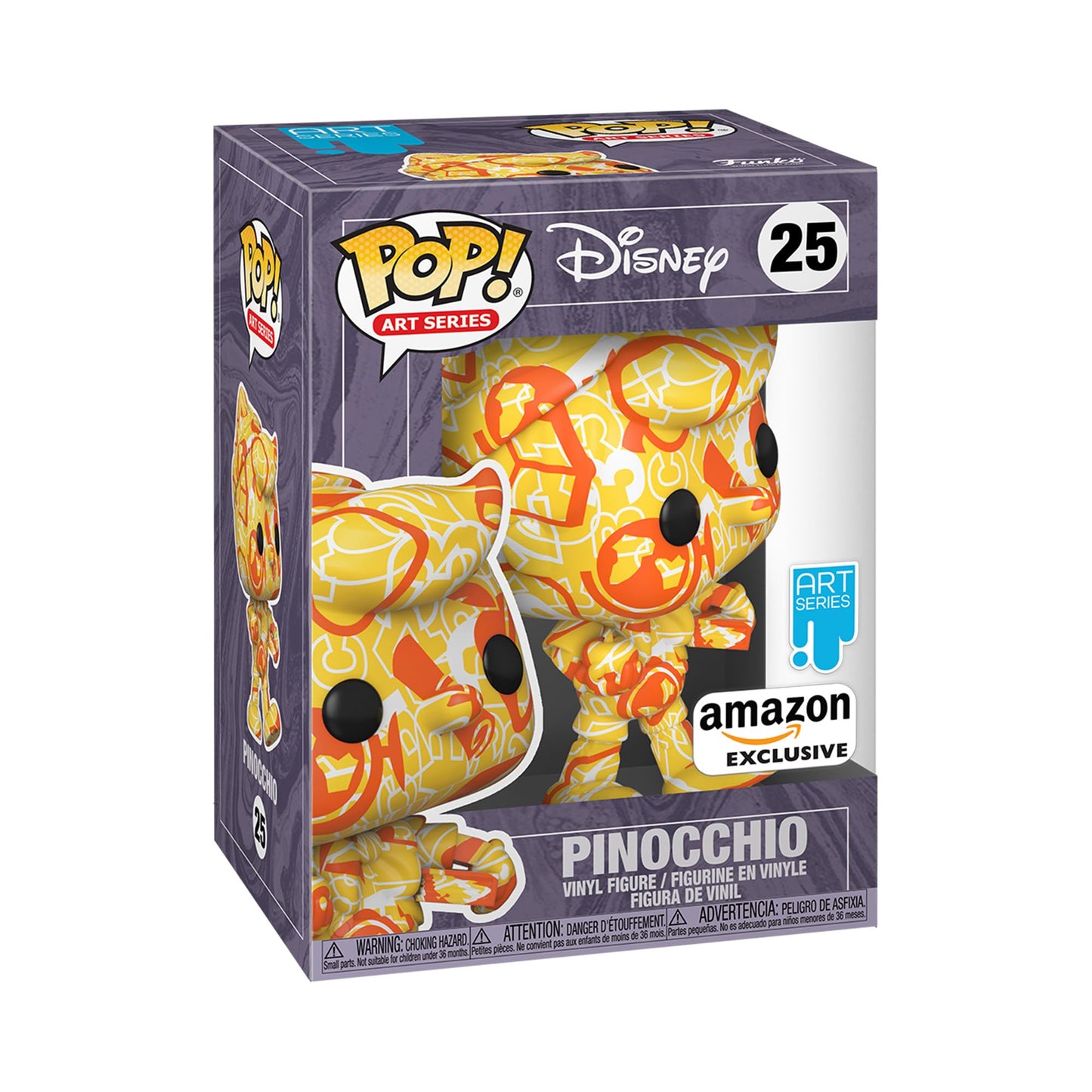 Funko POP! Pin: Disney Artist Series - Pinocchio - Amazon Exclusive