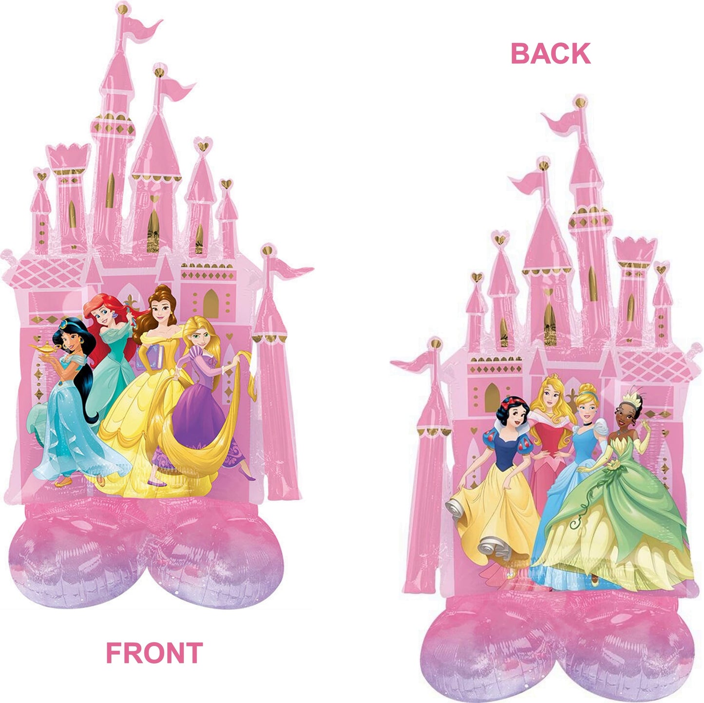 Princess Theme 3rd Birthday Party Supplies 8 Princesses Balloons Decoration