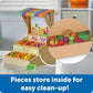 Learning Resources Mini Farmstand Sorting Set, Play Food Sets for Kids Kitchen, Grocery Store Pretend Play, Montessori Toys, Mini Food, Toddler