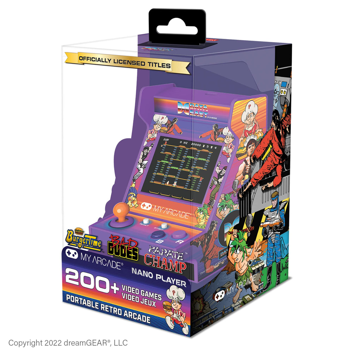 My Arcade Data East Hits Nano Player: 4.5" Portable Arcade