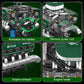 Mould King Tank V8 Engine Building Sets, 2250 Pcs Model Kit for Adults 14+